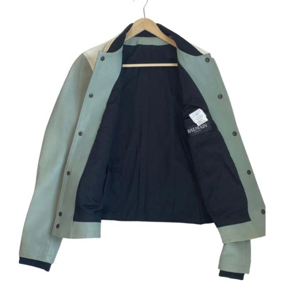 Balmain leather jacket